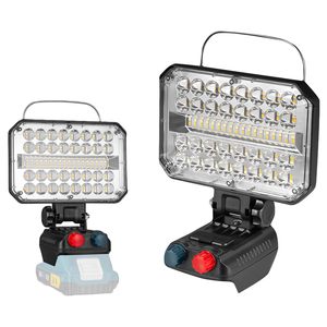 40W 4000LM Portable 18V <b>LED</b> Work <b>Light</b> Battery for USB Type-C Charging Port Rechargeable 6000K Daylight IP20 <b>Workshop</b> WD-8107 Hi - Product Image 1