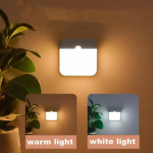 Modern White USB Rechargeable Human-Sensing <b>LED</b> Night <b>Light</b> Wireless Magnetic for Staircase Corridor Other Dedicated Lighting - Product Image 3
