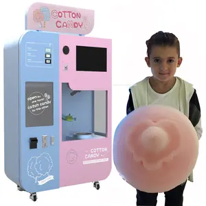 Factory Price Multi Style Commercial Cotton Candy Machine Robot Electric Sugar Automatic Fancy Cotton Candy Making Machine