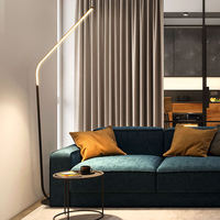 Usine En Gros Personnalisation Moderne Lumière De Luxe Chrome Poisson Lampadaire Pour Luxe Salon Chambre Bureau À Domicile Décor