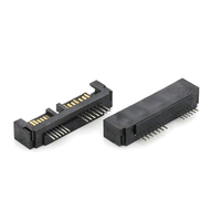 Connecteur vertical de la carte mère SATA 6 7P 13Pin du disque dur de l'ordinateur portable DIP