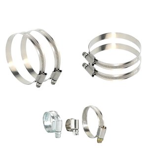 Colliers de serrage réglables en acier inoxydable personnalisés, certifiés CE, pour assemblages de flexibles hydrauliques, service OEM - Product Image 1