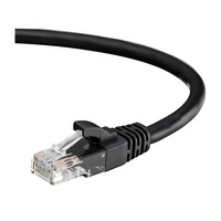 Kabel jumper ethernet cat6, kecepatan tinggi kabel jumper PVC LSZH 4 pasang 26awg utp cat 6 kabel patch 1m