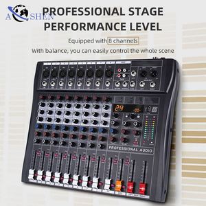 Atacado Profissional 8 Canais DSP áudio mixer Digital Effector Stage <span class=keywords><strong>Controller</strong></span> KTV <span class=keywords><strong>DJ</strong></span> Mixer - Product Image 6