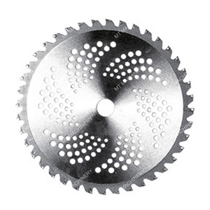 ใบมีดตัดหญ้าเบนซิน 40 ฟัน ใบมีดโลหะผสม 255 มม. อะไหล่เครื่องตัดหญ้า ใบเลื่อยตัดหญ้าสำหรับสวน - Product Image 1