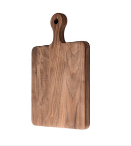 Planche à découper avec manche en bois d'acacia et noyer noir américain Dessus de <span class=keywords><strong>table</strong></span> de restaurant pour le pain <span class=keywords><strong>Plateau</strong></span> à pizza - Product Image 2