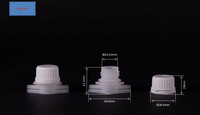 Vis en plastique et bec 16mm, 10 pièces, emballage alimentaire, snoopy ruihua