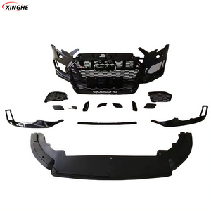 Audi A3/RS3フロントバンパーには、高品質のバンパーフロントボディキット17-20タイプのキットが全身パーツとして用意されています - Product Image 3