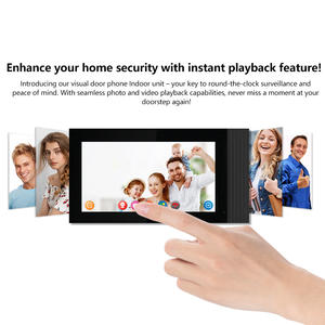 WiFi Video kapı zili 1080p 4-wire AHD akıllı halka su geçirmez Tuya App akıllı halka kamera açık oteller ev kullanımı için - Product Image 2