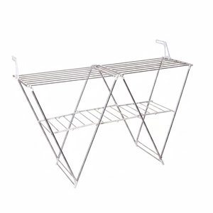 [HOME FRIEND] Étendoir à linge en forme de W de grande taille, adapté aux serviettes, aux vêtements et au linge domestique fréquent - Product Image 2