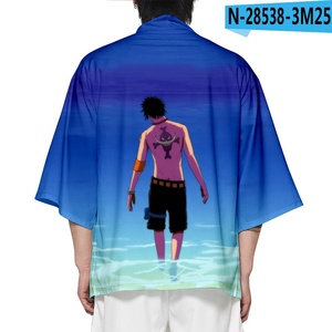 เครื่องแต่งกายคอสเพลย์เรื่องกฏหมาย luffy วันต่อชิ้นชุดกิโมโนสี่จักรพรรดิเอ็ดเวิร์ดนิวเกทสัญลักษณ์ฮอย - Product Image 3