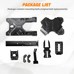 Kit di supporto per pneumatici per 2007 2017 Wrangler Jk illimitata per carichi pesanti porta ruote di scorta Rack montaggio trasferimento - Product Image 3