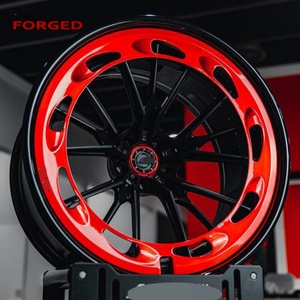 Nouvelles jantes en alliage de bronze forgé de haute qualité 2024, 2 pièces, profondes et concaves, à grand déport, finition bronze, 40 mm ET, 18-22 pouces - Product Image 1