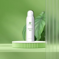 Spray déodorant naturel à séchage instantané pour enlever les odeurs corporelles et vegan soins corporels de longue durée marque privée