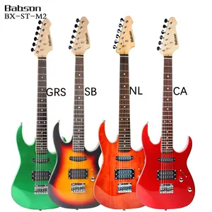 BX-ST-M2 Guitare Électrique Babson Jazz 6 Cordes Guitare Instruments de Chine Guangzhou