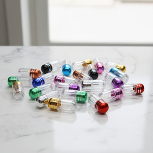 Petites bouteilles d'emballage en plastique pour l'emballage de capsules - Product Image 1