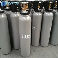 2L 5L 8L 10L 15L 20L 40L 50L 68L çelik co2 gaz silindiri karbon dioksit şişesi akvaryum/içecek ekipmanları /yangın söndürme