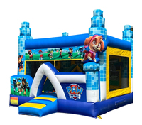 Château gonflable commercial UPLAY sur le thème de la lune en PVC avec installation facile - Modèle UWT221