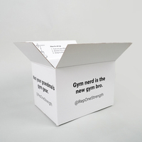 Boîtes en carton ondulé RSC écologiques et résistantes, solution d'emballage d'expédition sur mesure 3 plis 5 plis
