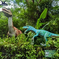 Dinosaur Central Park Acheter Animatronics Dinosaures de petite taille pour la décoration murale