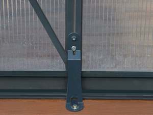 Serre agricole en polycarbonate renforcé robuste avec structure en acier et ventilation supérieure et latérale - Product Image 5