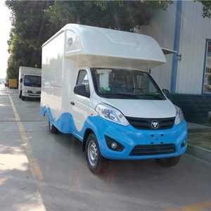 Camion de restauration mobile à <span class=keywords><strong>essence</strong></span>, véhicule multifonctionnel pour la vente de snacks, chariot de vente de boissons froides, de thé au lait et de restauration rapide de rue - Product Image 2