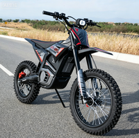 Sepeda Motor Listrik Gaya Mecha Hitam-Merah Bertenaga Tinggi 60V Ban Segala Medan Berbantalan Tebal Sepeda Listrik Senyap untuk Pegunungan dan Hutan
