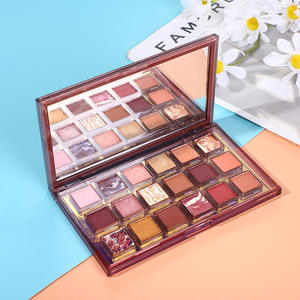 ถาดอายแชโดว์18สีโรสแบบย้อนกลับถาดอายแชโดว์สีพื้นขนาดใหญ่ - Product Image 3