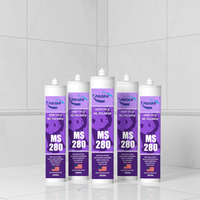 Scellant super résistant à haute adhérence blanc/noir 300 ml, fabrication OEM en Chine, fixe tout