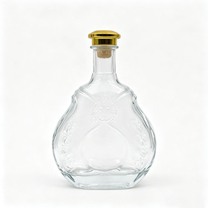 Bouteille en <span class=keywords><strong>verre</strong></span> vide de qualité supérieure de 700 ml pour spiritueux, <span class=keywords><strong>cognac</strong></span>, vodka et tequila, vente en gros - Product Image 2