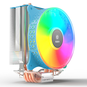 Dissipateur de chaleur en aluminium, meilleur refroidisseur de cpu pour joueurs lga 2011 - Product Image 3