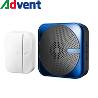 Sonnette sans fil intelligente, capteur de porte et de fenêtre sans fil intelligent, alarme, installation facile, téléphones de porte