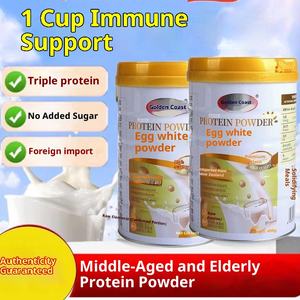 חלבון סויה ללא סורוז לבודד את אבקת אבקת קשישים בגיל העמידה מבוגרים אפס סוכר המספק תוסף אנרגיה תזונתי 400g - Product Image 4