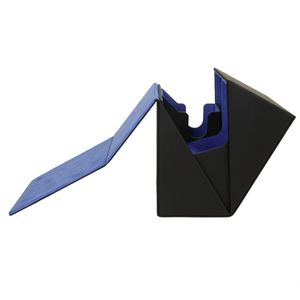 Boîte de rangement pour cartes en cuir PU avec compartiment pour dés, pour cartes de collection et accessoires de jeu, organiseur portable - Product Image 3