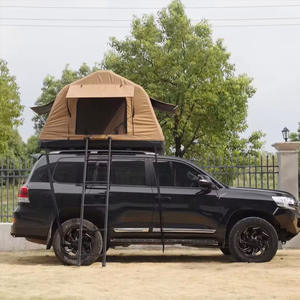 Tente de toit gonflable à ouverture rapide, imperméable, pare-soleil, pour <span class=keywords><strong>camping</strong></span> en voiture, tissu Oxford 300D noir, vente chaude - Product Image 2