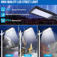 Lampe de rue LED de dernière génération pour éclairage routier extérieur, étanche IP66, SMD 50W 100W 120W 150W 180W 200W 240W 300W