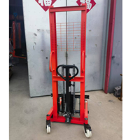 Gerbeur hydraulique semi-électrique de chariot élévateur d'empileur manuel de palette de Offre Spéciale pour l'atelier