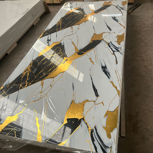 Panel de Pared de PVC con Acabado Brillante y Efecto Mármol, Lámina UV de Mármol, Gran Venta - Product Image 6