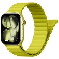 Магнитные спортивные ремешки для Apple Watch 38 мм, 40 мм, 44 мм, силиконовый браслет-петля для IWatch Series 11, 10, 46 мм, Ultra 3/2/1, 49 мм