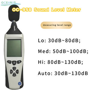 OC-958 rumore di livello sonoro Class2 con funzione di memoria Data Logger per progetti di monitoraggio del rumore a lungo termine in fabbrica - Product Image 2