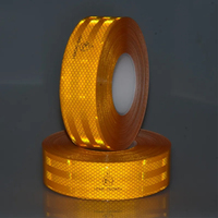 Bandes réfléchissantes imprimables en PVC haute visibilité 5 cm x 45,7 m, détachables, imperméables, adhésif puissant, ruban réfléchissant pour véhicules