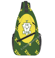 Sac de poitrine Phi Beta Sigma, nouveau design personnalisé de la sororité, sac bandoulière unisexe avec lettres grecques, sac de poitrine pour voyage en plein air