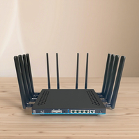 Router AX3000 Wifi 6 MT7981 Dual SIM 5G LTE dengan Firmware OpenWRT dan Port Gigabit WAN/LAN untuk Jaringan OEM