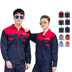 Bộ đồ bảo hộ lao động dài tay bằng polyester, bền mài mòn, may đo riêng cho các xưởng kỹ thuật - Product Image 1