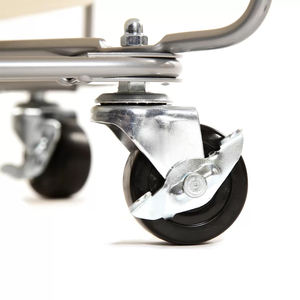 Cesto de lavandería OEM y ODM con ruedas Cesto de lavandería con bolsa de lavado extraíble Artículos para el hogar Cesto de lavandería rodante - Product Image 4