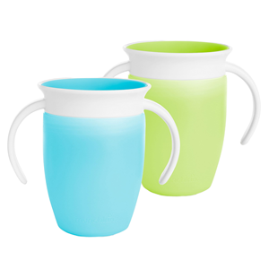 Tasse d'Apprentissage Magique Bébé 360° Anti-Fuite Anti-Étouffement en Silicone avec Poignée Portable dès 6 Mois Anti-Déversement Miracle - Product Image 2
