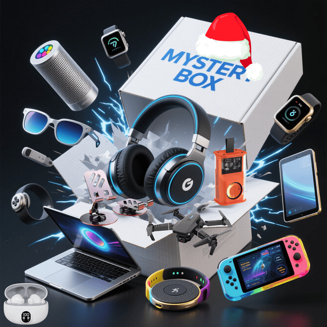 Low MOQ Electronics Surprise Box 1 to 6 Items Mixed Gadget Bundle for Europe and US Retail Buyers