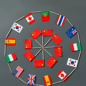 JBCD Соединенное Королевство Великобритания зубочистка Флаг Британский маленький Юнион Джек кекс Топпер флаги (100 шт.) - Product Image 5