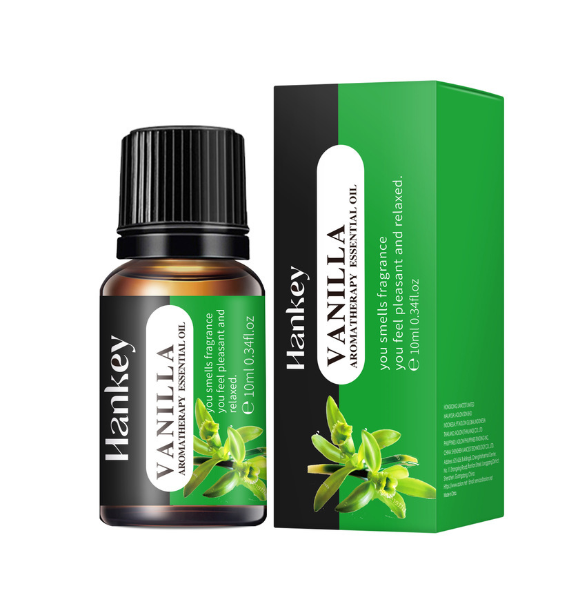 Huile essentielle d'aromathérapie à la vanille