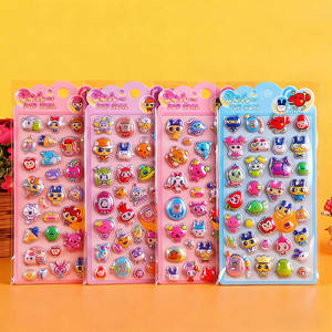 Autocollant 3D en relief cristallin style japonais <span class=keywords><strong>Tamagotchi</strong></span>, motif dessin animé, pour tablette, décoration DIY, cadeau pour étudiant, Giyuka Wa - Product Image 1